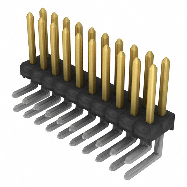 TSW-110-25-S-D-RA Samtec Inc.  Headers Male Pins