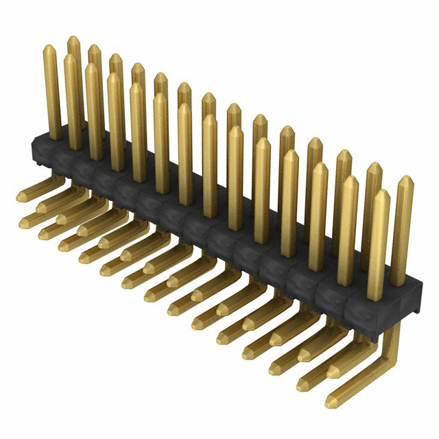 TSW-114-25-G-D-RA Samtec Inc.  Headers Male Pins