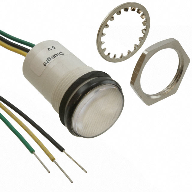 5571432203F Dialight  Indicatori del pannello Spie luminose