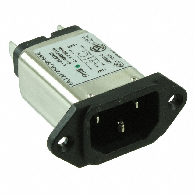 6EAH1 TE Connectivity Corcom Filters  Moduli di ingresso alimentazione (PEM)