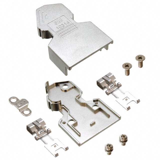 10314-C500-00 3M  Capots de connecteurs D-Sub en forme de D