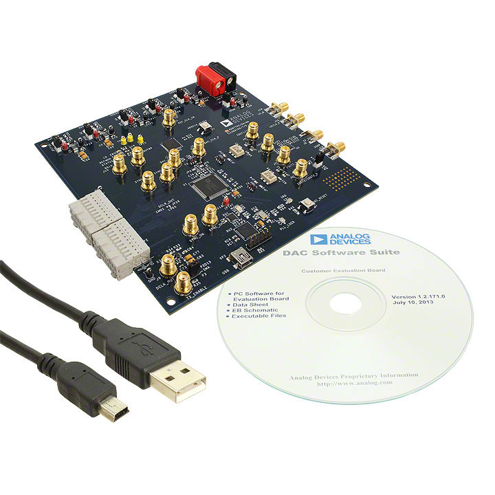 AD9779A-DPG2-EBZ Analog Devices Inc.  Cartes d'évaluation des convertisseurs numériques-analogiques (DAC)