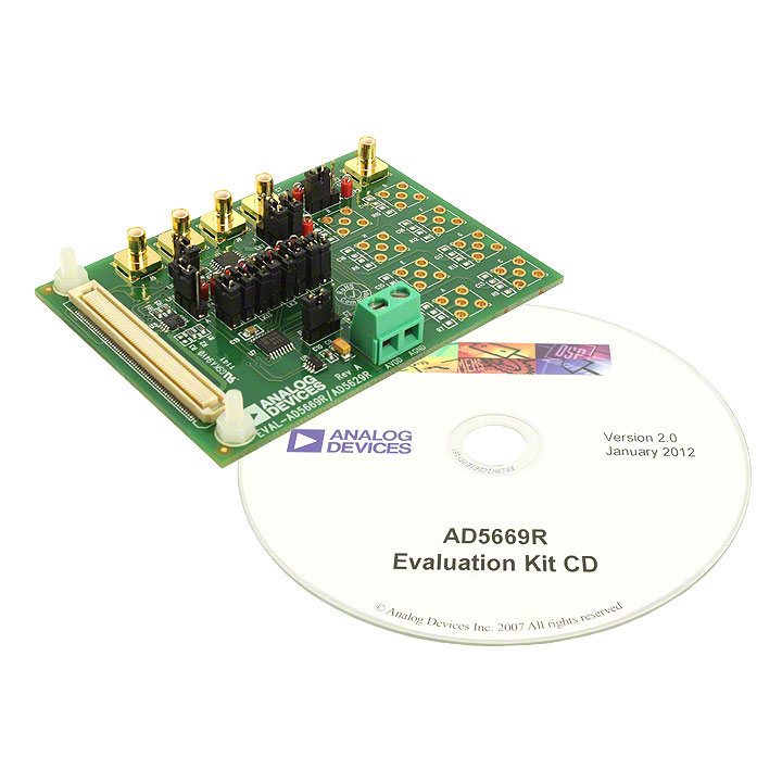 EVAL-AD5669RSDZ Analog Devices Inc.  Cartes d'évaluation des convertisseurs numériques-analogiques (DAC)
