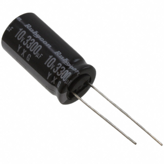 10YXG3300MEFC12.5X25 Rubycon  Condensadores electrolíticos de aluminio