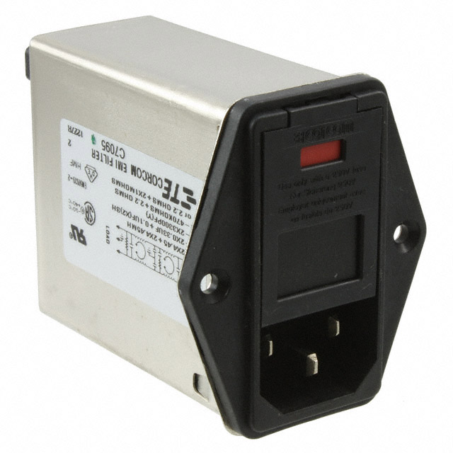 PE000SM3E TE Connectivity Corcom Filters  Power Entry Modules (PEM)