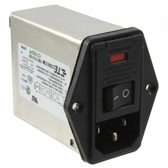 PE0S0SMXE TE Connectivity Corcom Filters  Power Entry Modules (PEM)