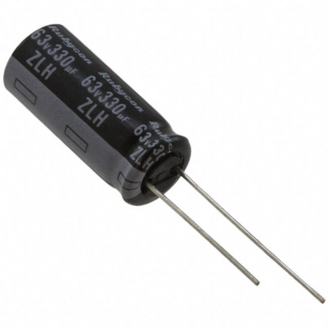 63ZLH330MEFC10X23 Rubycon  Condensadores electrolíticos de aluminio