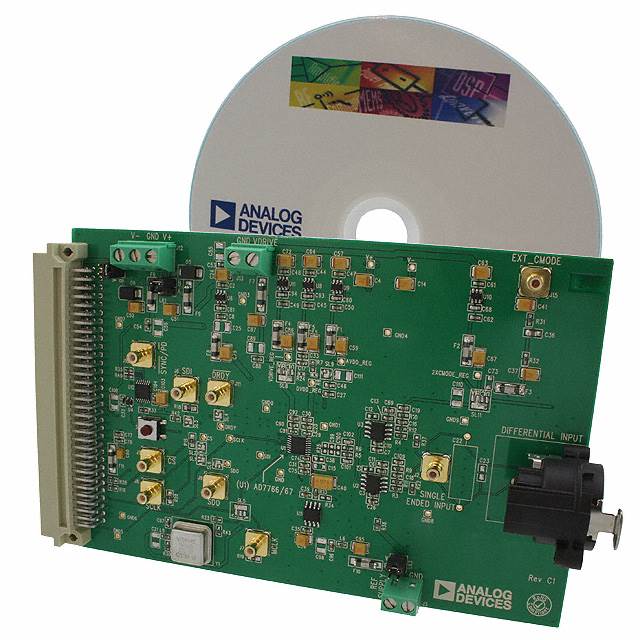 EVAL-AD7767-2EDZ Analog Devices Inc.  Cartes d'évaluation des convertisseurs analogique-numérique (CAN)