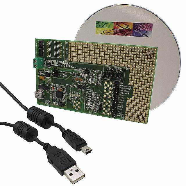 EVAL-AD7795EBZ Analog Devices Inc.  Cartes d'évaluation des convertisseurs analogique-numérique (CAN)