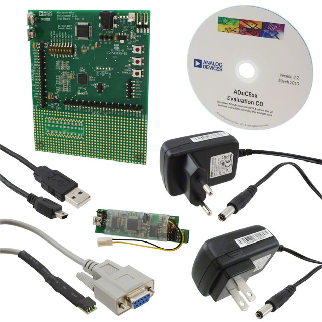 EVAL-ADUC845QSPZ Analog Devices Inc.  Cartes d'évaluation DSP MCU intégrées