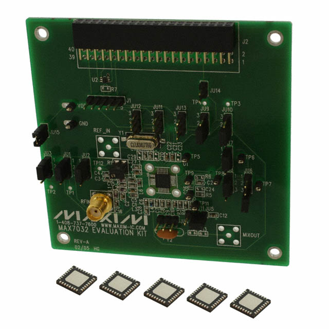 MAX7032EVKIT-433 Analog Devices Inc./Maxim Integrated  Cartes de kits d'évaluation et de développement RF