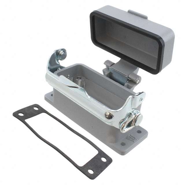 1-1102122-2 TE Connectivity AMP Connectors  Alloggiamenti per connettori per impieghi gravosi, cappucci e basi