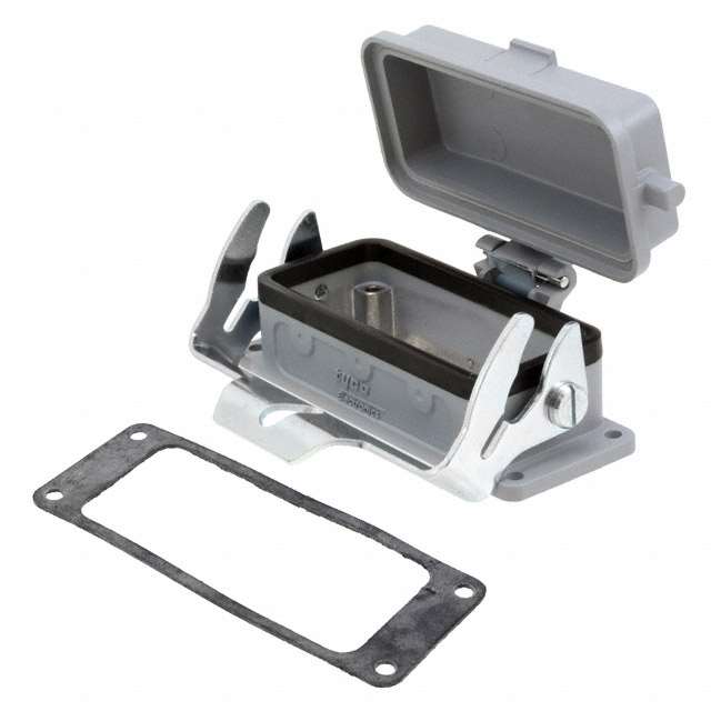 1-1102305-2 TE Connectivity AMP Connectors  Heavy Duty Connector Housings Hoods Bases