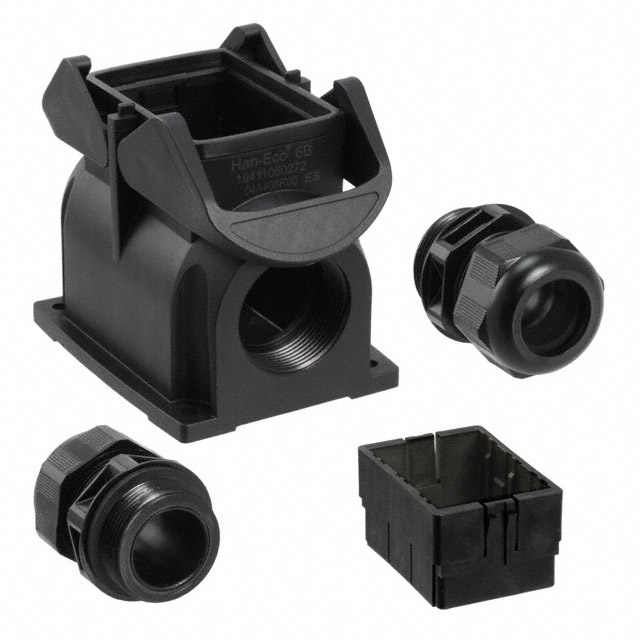 19411060272 HARTING  Gehäuse für Hochleistungs-Steckverbinder, Hauben und Sockel