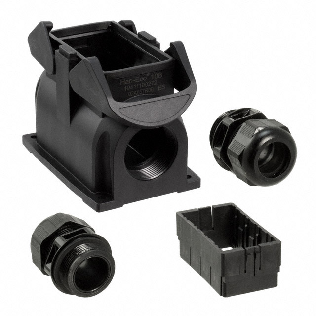 19411100272 HARTING  Heavy Duty Connector Housings Hoods Bases