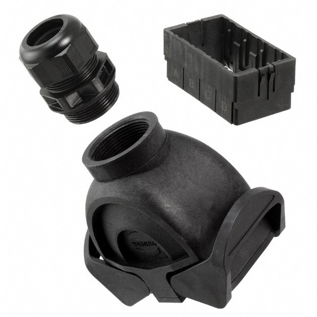 19411100722 HARTING  Heavy Duty Connector Housings Hoods Bases