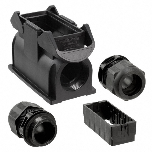 19411160273 HARTING  Heavy Duty Connector Housings Hoods Bases