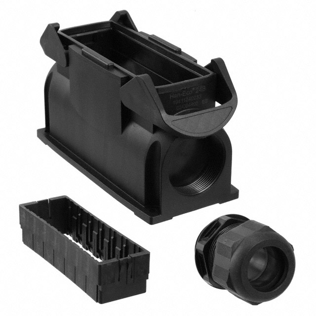 19411240233 HARTING  Carcasas de conectores de alta resistencia, bases y cubiertas