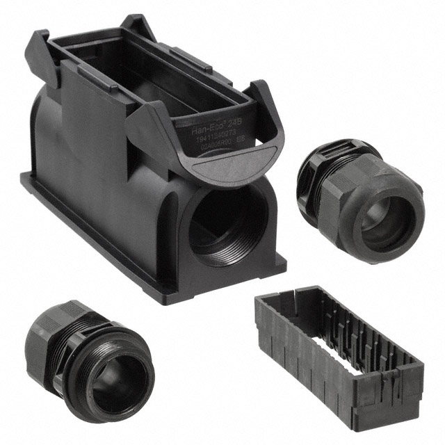19411240273 HARTING  Gehäuse für Hochleistungs-Steckverbinder, Hauben und Sockel