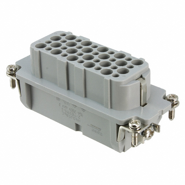 2-1103111-3 TE Connectivity AMP Connectors  Moduli di inserti per connettori per impieghi gravosi