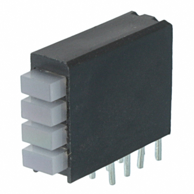 5680724444F Dialight  Indicateurs de circuits imprimés, tableaux, barres lumineuses, graphiques à barres