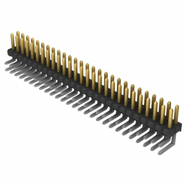 TSW-127-08-S-D-RA Samtec Inc.  Headers Male Pins