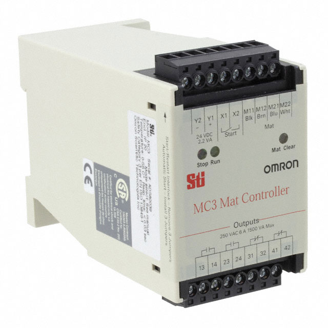 MC3 Omron Automation and Safety Sécurité des machines