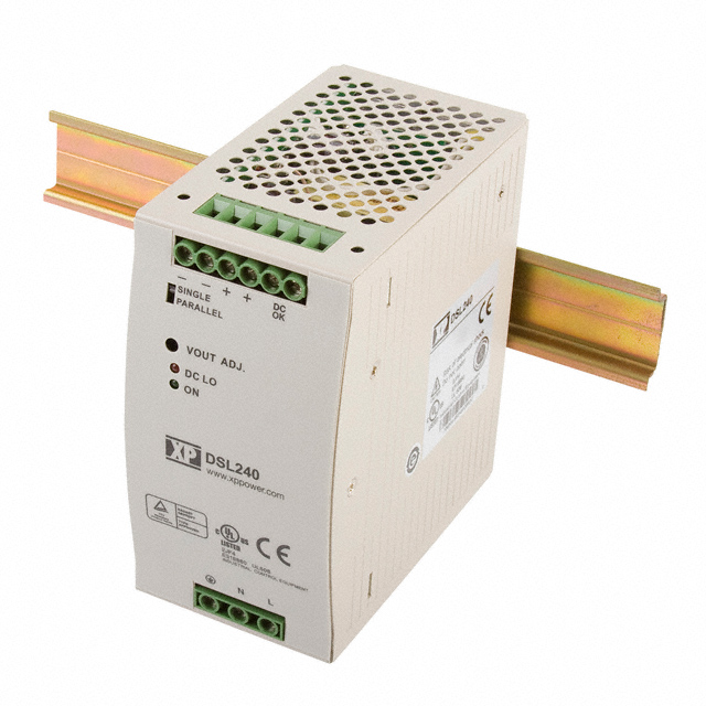 DSL240PS24-I XP Power  Industrial DIN Rail Power Supplies