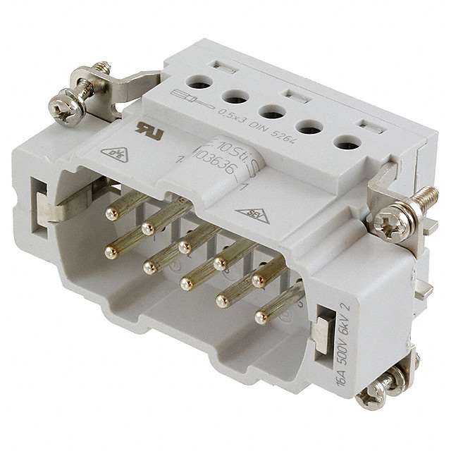 1-1103636-1 TE Connectivity AMP Connectors  Moduli di inserti per connettori per impieghi gravosi
