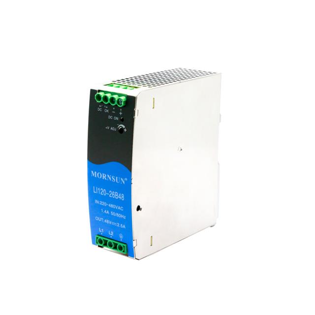 LI120-26B12 Mornsun America, LLC  Industrial DIN Rail Power Supplies