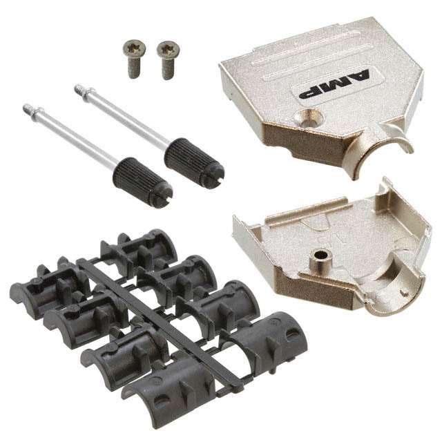 1-1478762-5 TE Connectivity AMP Connectors  Capots de connecteurs D-Sub en forme de D