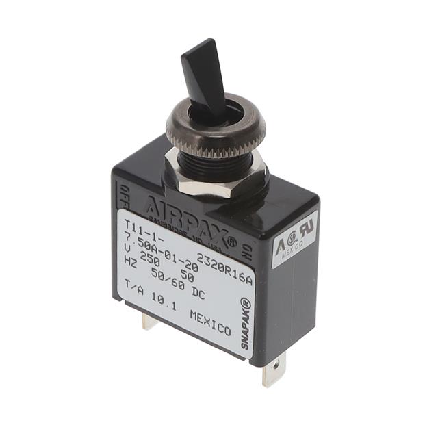 T11-1-7.50A-01-20 Sensata-Airpax Disjoncteurs