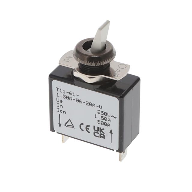 T11-61-1.50A-06-20A-V Sensata-Airpax Disyuntores