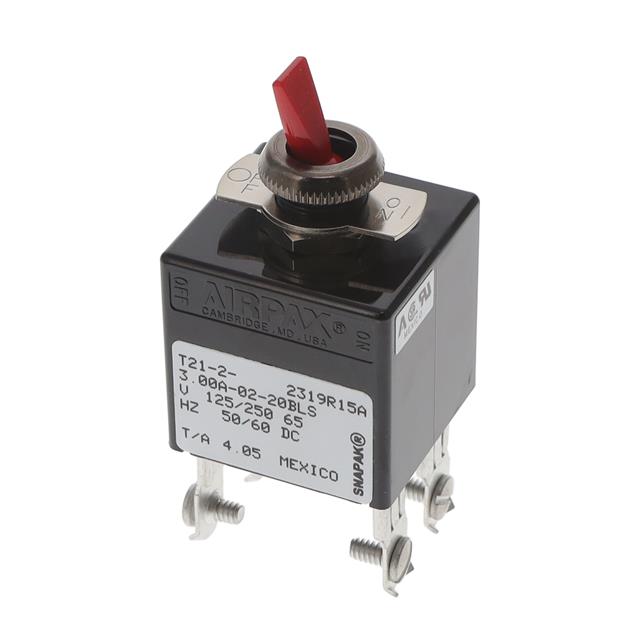 T21-2-3.00A-02-20BLS Sensata-Airpax Disyuntores
