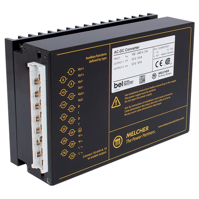 LR2320-9 Bel Power Solutions  Industrial DIN Rail Power Supplies