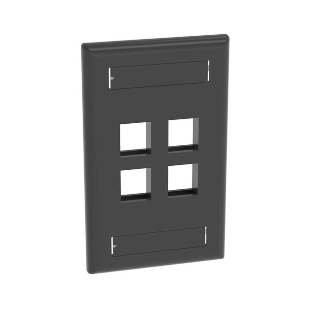 NK4FBL Panduit Corp  Keystone Faceplates Frames
