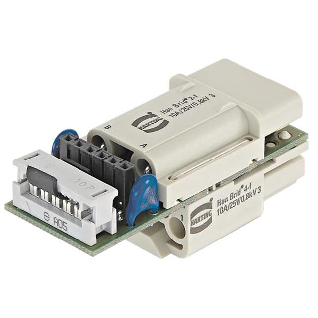 9120062701 HARTING  Moduli di inserti per connettori per impieghi gravosi