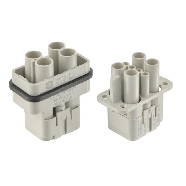 09120073141 HARTING  Modules d'insertion de connecteurs robustes