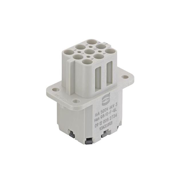 09120082734 HARTING  Moduli di inserti per connettori per impieghi gravosi