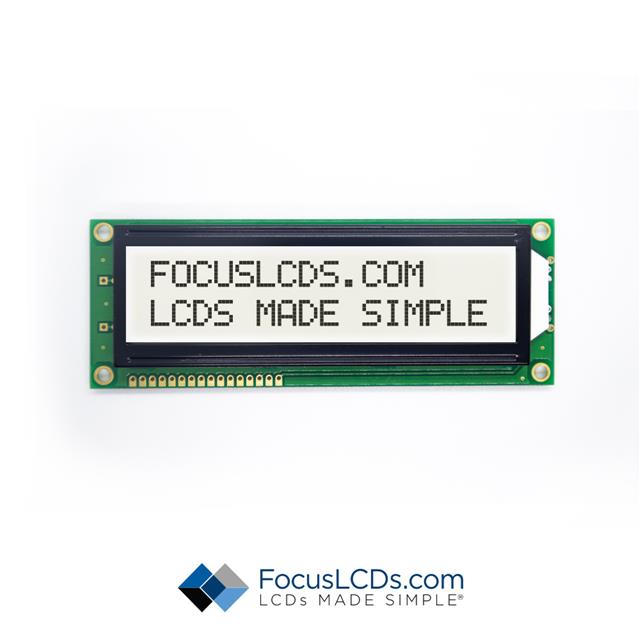 C162D-FTW-LW63 Focus LCDs  Écran LCD OLED à caractères et chiffres