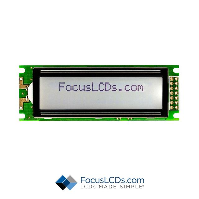 C162C-FTW-LW63 Focus LCDs  Écran LCD OLED à caractères et chiffres