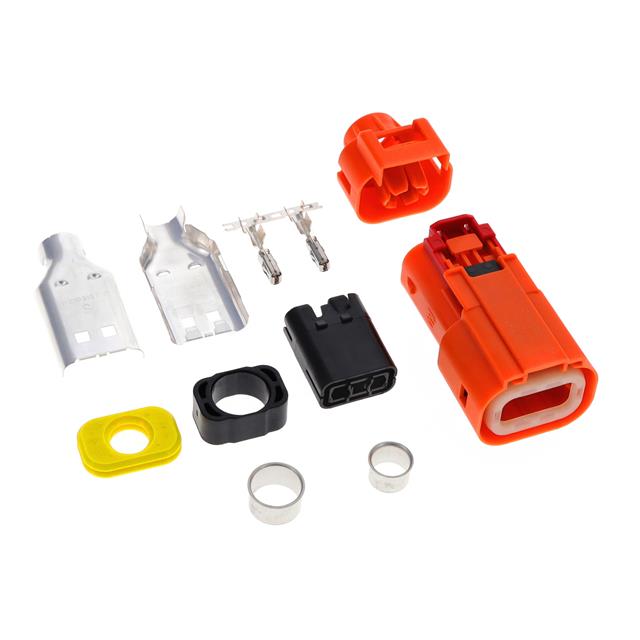 YHV280-2PM-S-4MM-B TE Connectivity Deutsch Connectors  Free Hanging Panel Mount