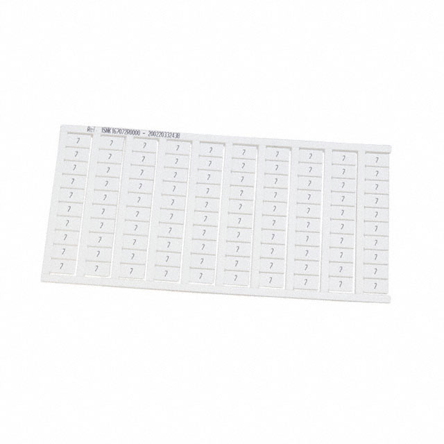 1SNK167072R0000 TE Connectivity ENTRELEC  Strisce di marcatura per morsettiere
