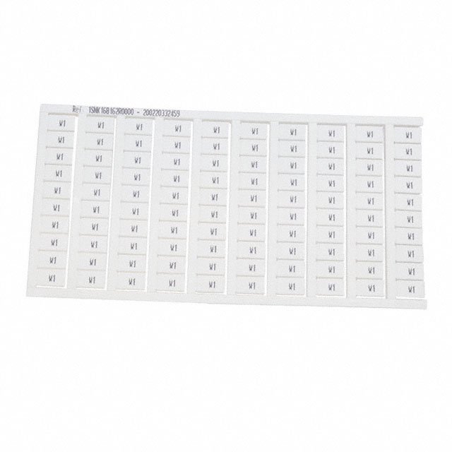 1SNK168162R0000 TE Connectivity ENTRELEC  Strisce di marcatura per morsettiere