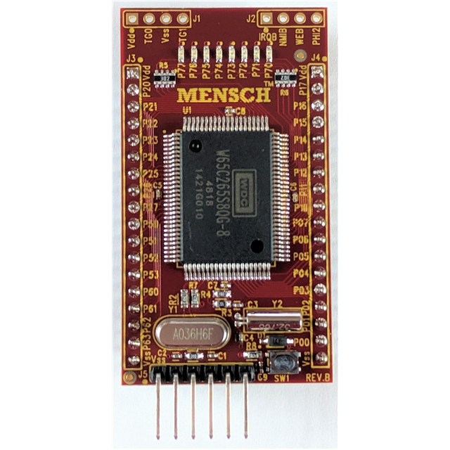 W65C265QBX WDC  Cartes d'évaluation DSP MCU intégrées