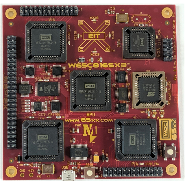W65C816SXB WDC  Cartes d'évaluation DSP MCU intégrées