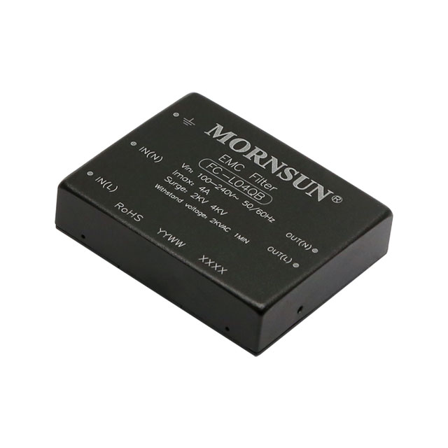 FC-L04QB Mornsun America, LLC  Moduli di filtro di linea di alimentazione