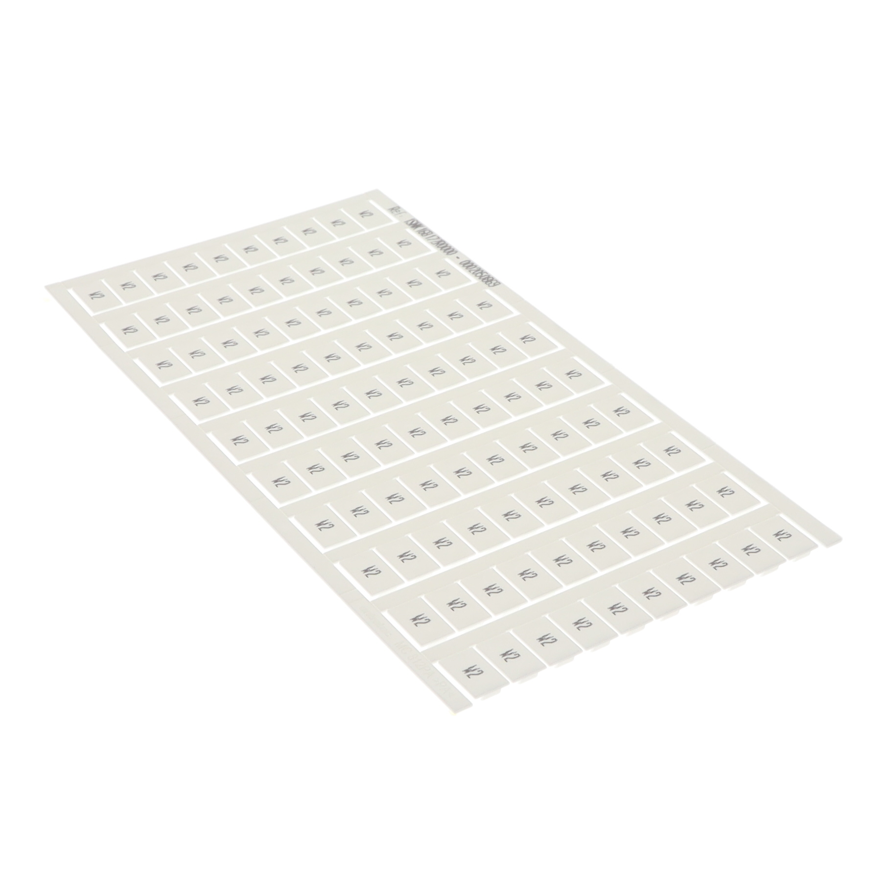 1SNK168172R0000 TE Connectivity ENTRELEC  Tiras marcadoras de bloque de terminales