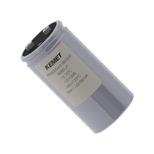 PEH205HO6120QU0 KEMET  Condensadores electrolíticos de aluminio