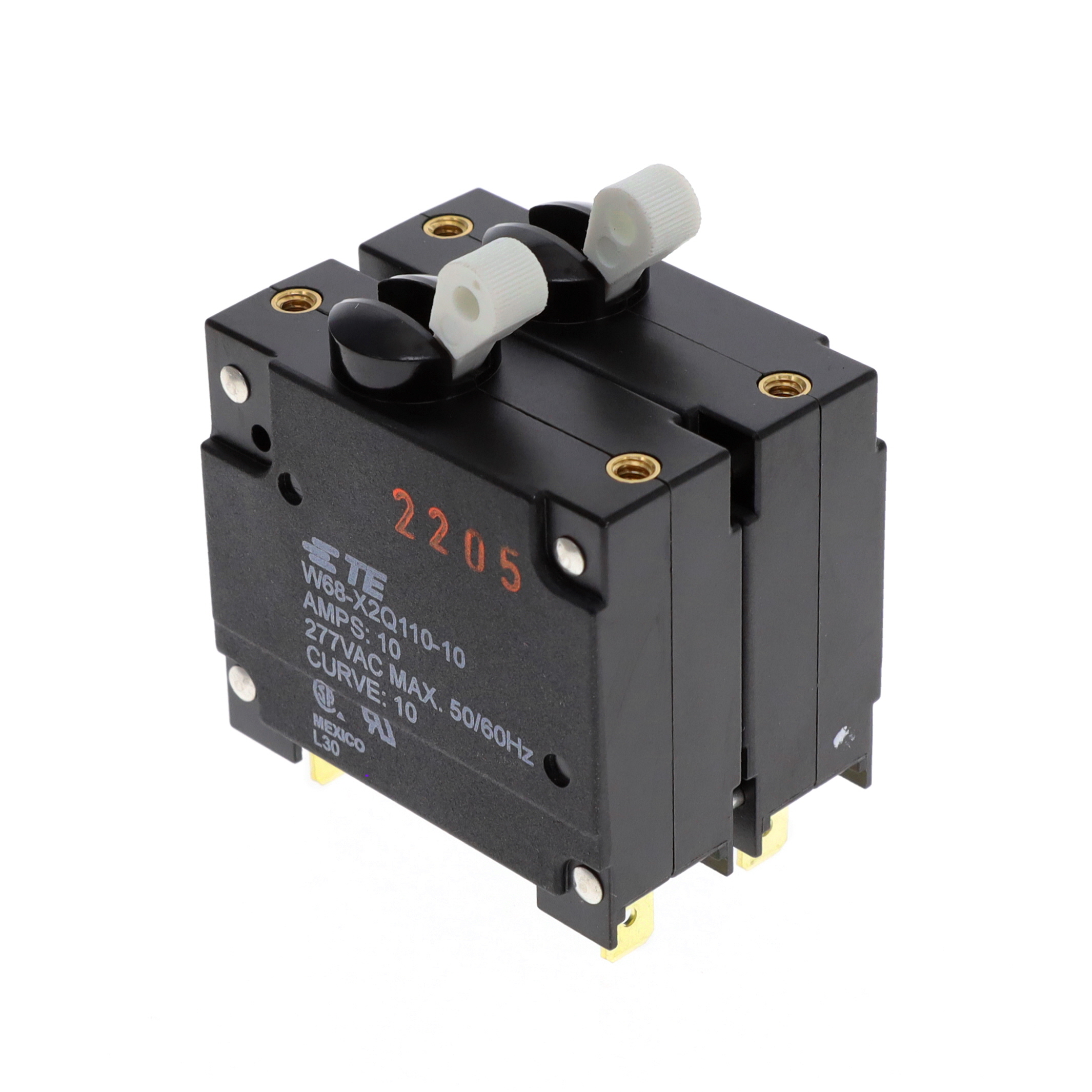 W68-X2Q110-10 TE Connectivity Potter & Brumfield Relays Interruttori automatici